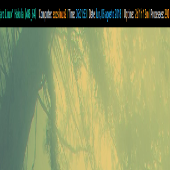 Simple Bar Conky Theme