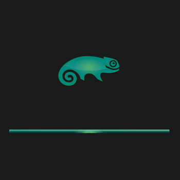 Cristal Bar OpenSuse Splashscreen