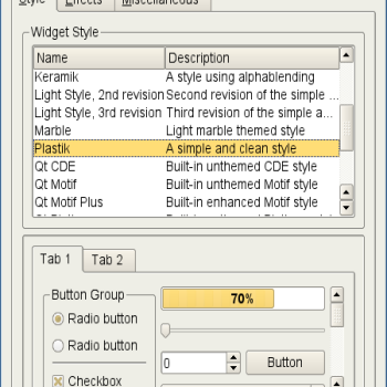 Plastik Style Debian woody package