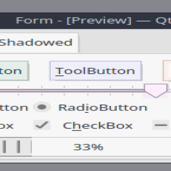 FlatShadowed for QSvgStyle