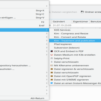 KIM for KDE Framework 5
