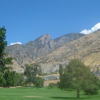 Wasatch Mountains from Provo