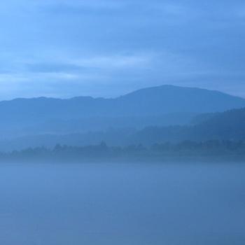 Foggy mountain