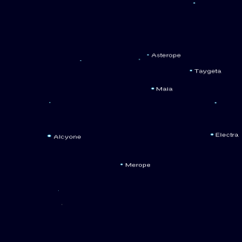 Moon Occults Pleiades