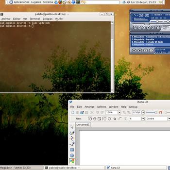 HumanAzul_theme_ubuntu_dapper