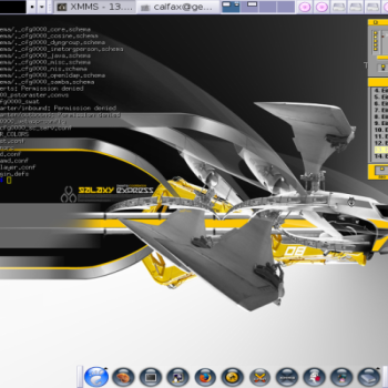 Gnome 2.12 Depthcore with Gentoo icons