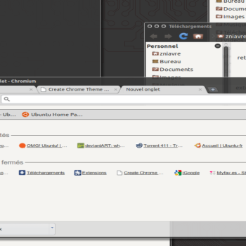 Chrome-Browser + RGBA