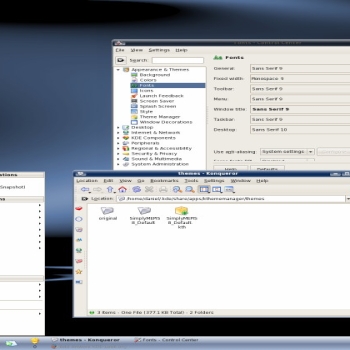 SimplyMEPIS 8.0 - Default KDE Theme