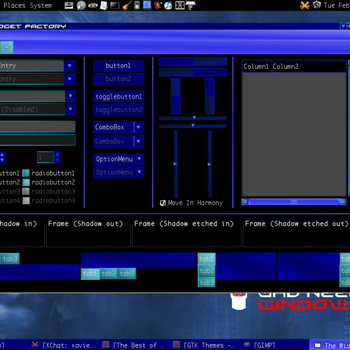 Uplink GTK and Metacity Theme