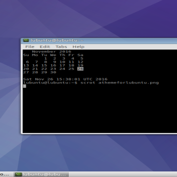 A Theme for Lubuntu