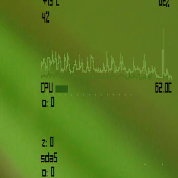 myrellm (yet another transparent gkrellm)