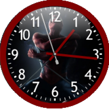 Spiderman Clock