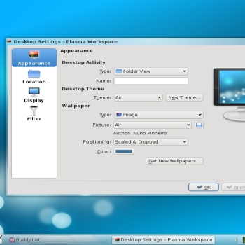 KDE 4.3 + Aurorae + Air plasma theme