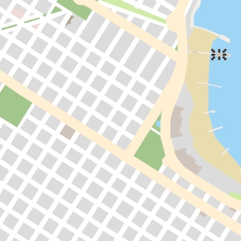 Map of Mar del Plata ARG in SVG