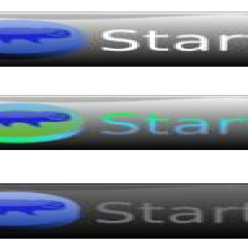 BlueBlack SUSE Button