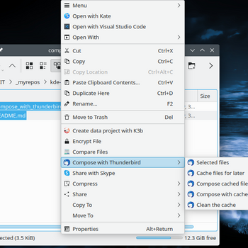 Compose with Thunderbird Flatpak edition