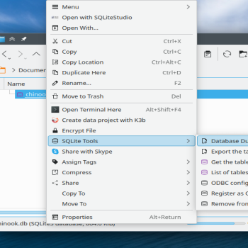 SQLite Tools