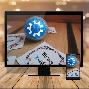 Merry Christmas Kubuntu