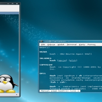 Blue Sparks - Emerald window theme