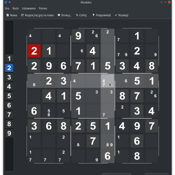 KSudoku Dark
