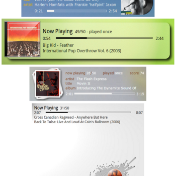 Conky for Amarok 1.4 and 2