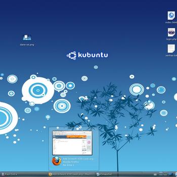 Kubuntu with Arezzo Theme