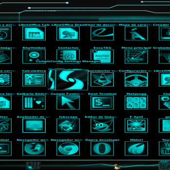 (Sovietec-OS) Sigma Cyan Tron Style