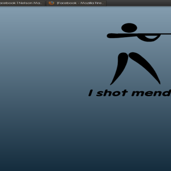 I shot mendz!