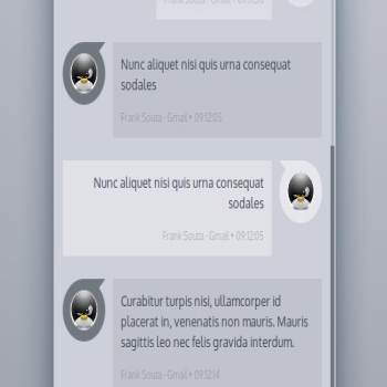 Evolvere KTelepathy Adium message style