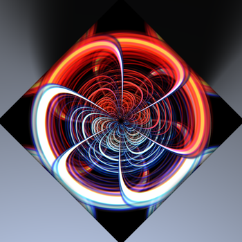 Cube lines live Shader Wallpaper for KDE