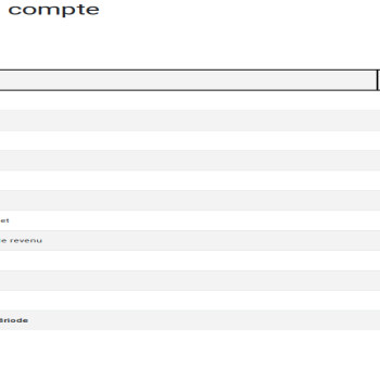 Balance generale