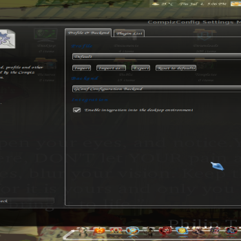 Gnome Panel Transparency