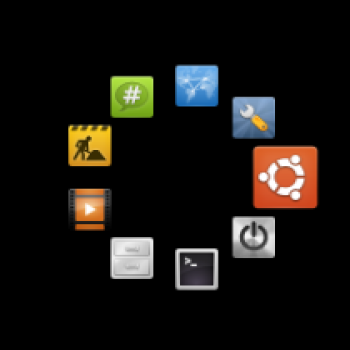 Gnome-pie Minimalistic