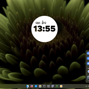 Deepin BigSur Dark Plasma 6