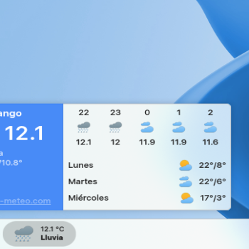 Nori Weather Plasmoid