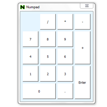 numpad emulator