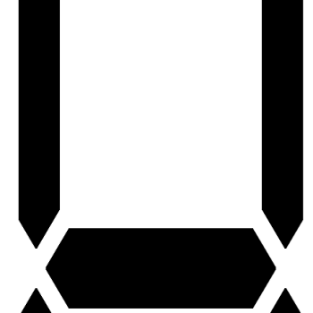 7-Segment Display Font