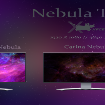 Nebula Terra XFCE Desktop Wallpapers