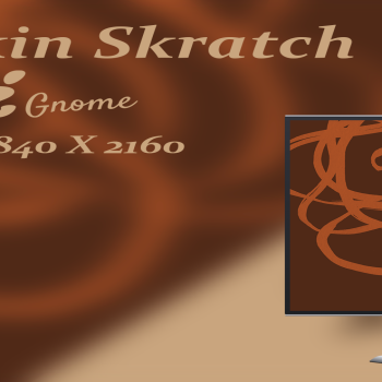 Gnome Knapkin Skratch Desktop Wallpaper
