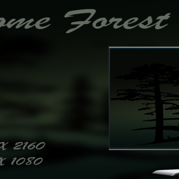 Gnome Forest Silhouette 03