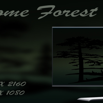 Gnome Forest Silhouette 01