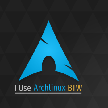 I use Archlinux BTW