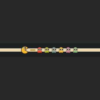 Gruvbox-Pacman-Wallpaper
