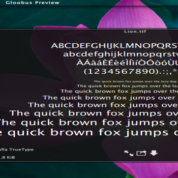 Lion Font