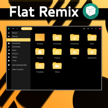 Flat Remix Yellow [GTK/Elementary/Budgie]