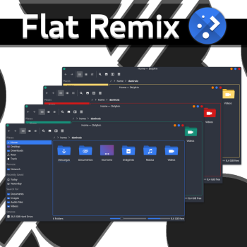 Flat Remix Dark Aurorae