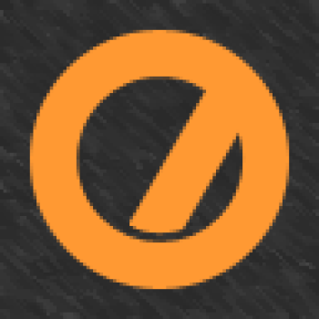 Uniquo Orange Menu Button