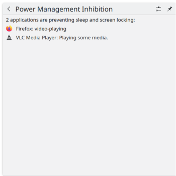 Power Management Inhibition