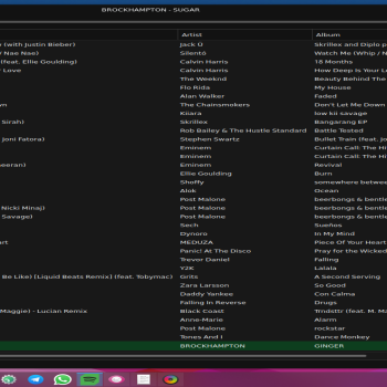 Spotify Color Scheme