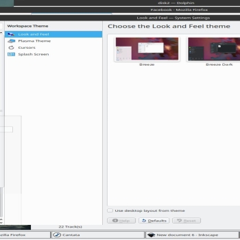 LindowsBlack v.1 for plasma 5.xxx